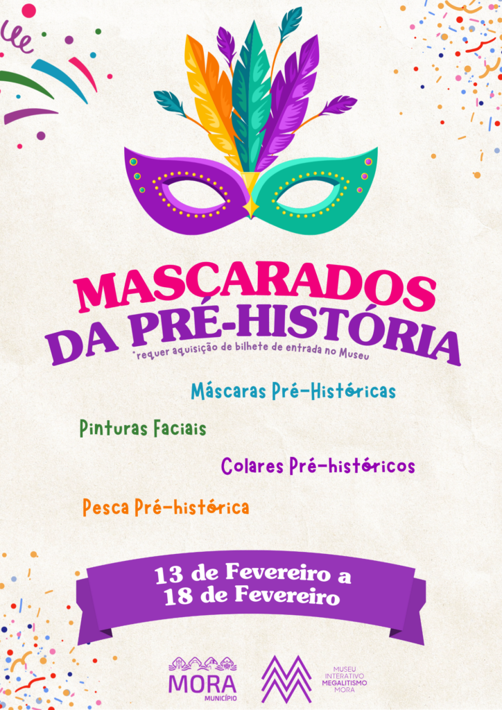 Mascarados da pre historia 2026 cartaz Mascarados da pre historia 2026 cartaz